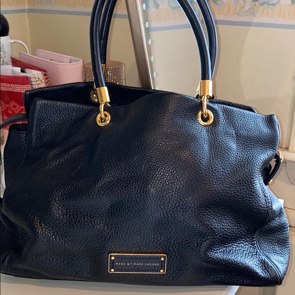 Marc by Marc Jacobs soft leather satchel